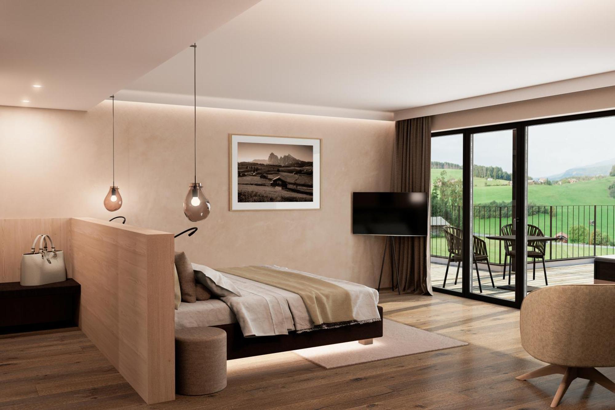 Hotel Alpenflora Castelrotto Room photo