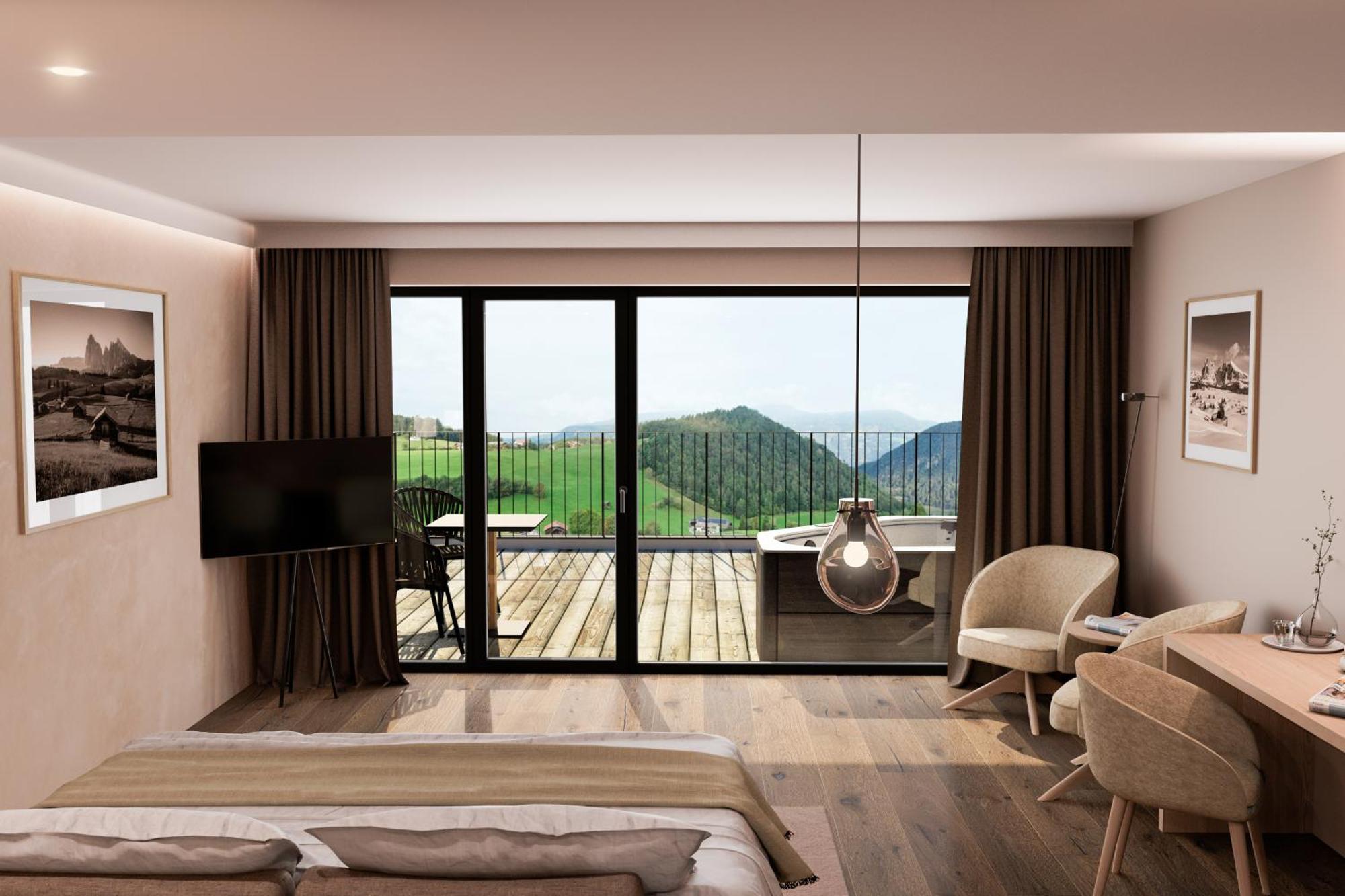 Hotel Alpenflora Castelrotto Room photo