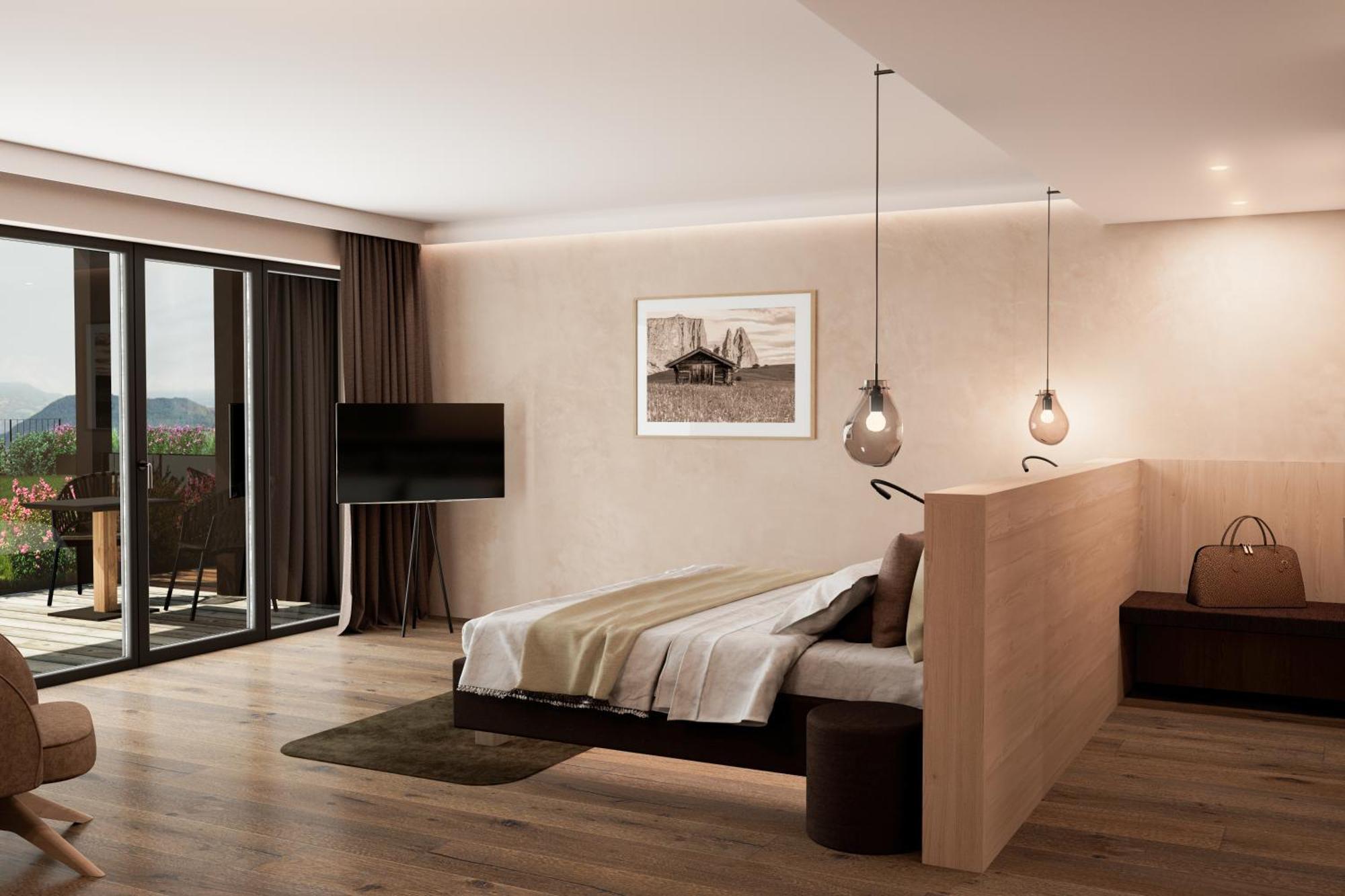 Hotel Alpenflora Castelrotto Room photo