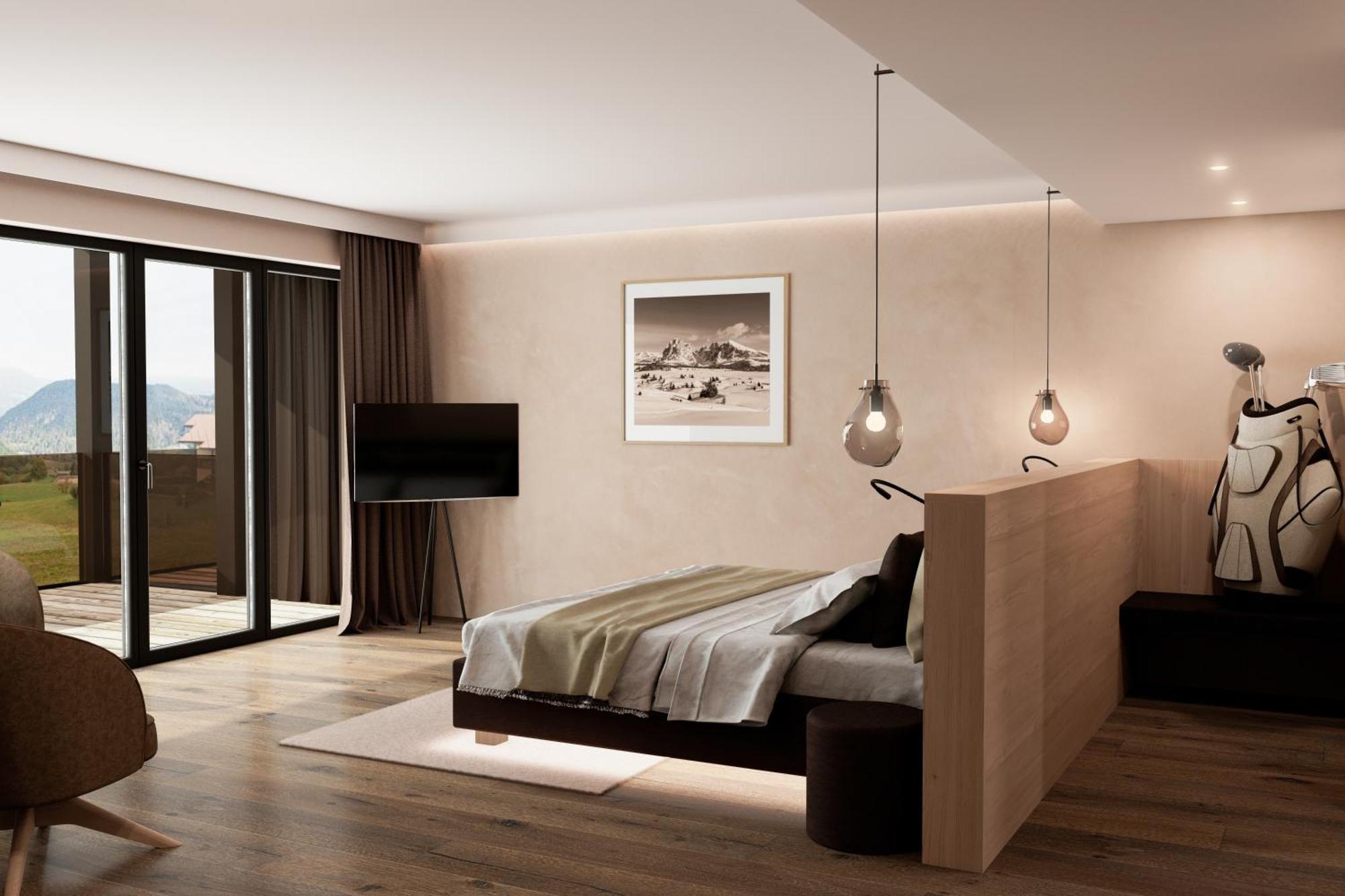 Hotel Alpenflora Castelrotto Room photo