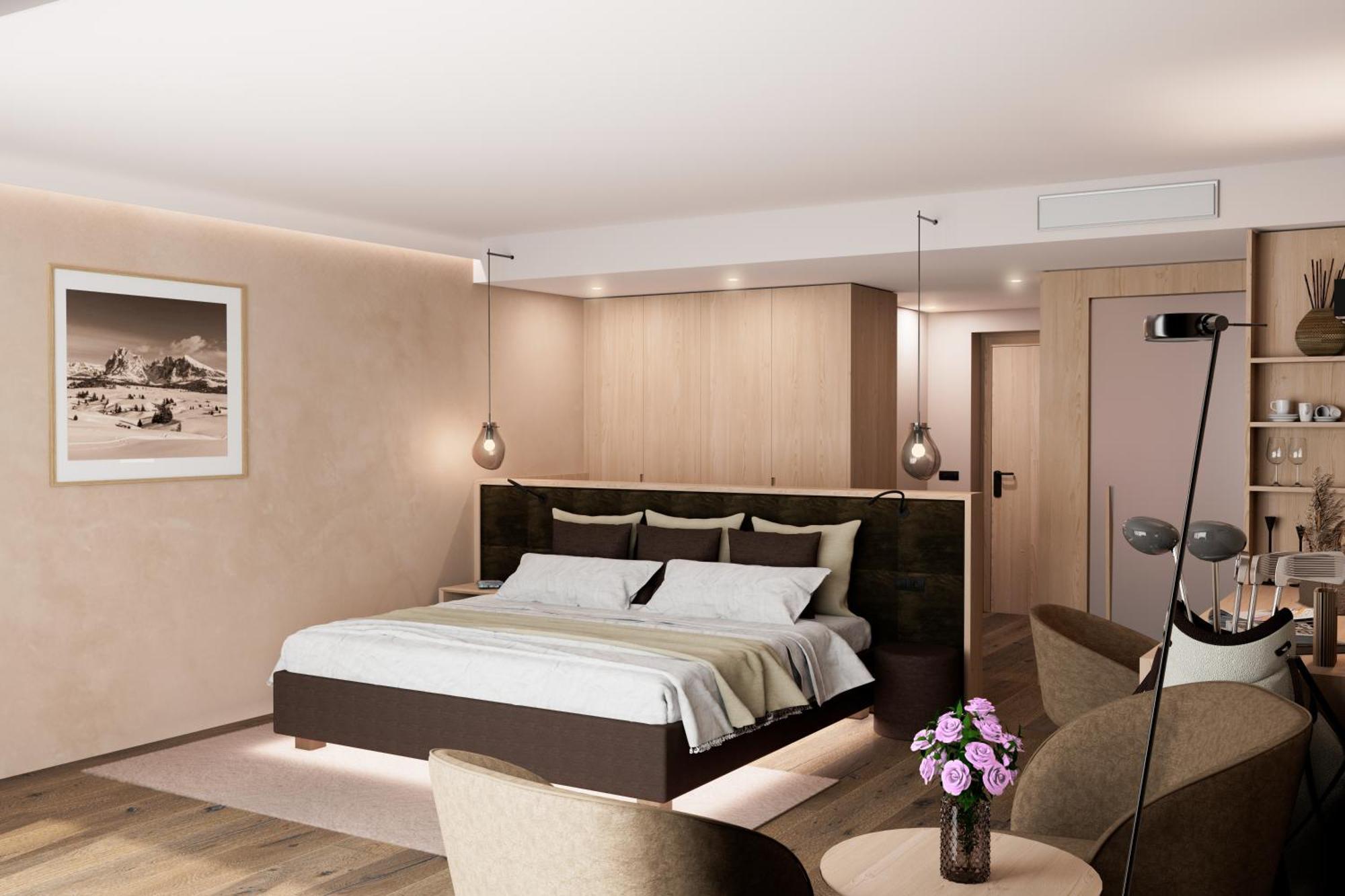 Hotel Alpenflora Castelrotto Room photo