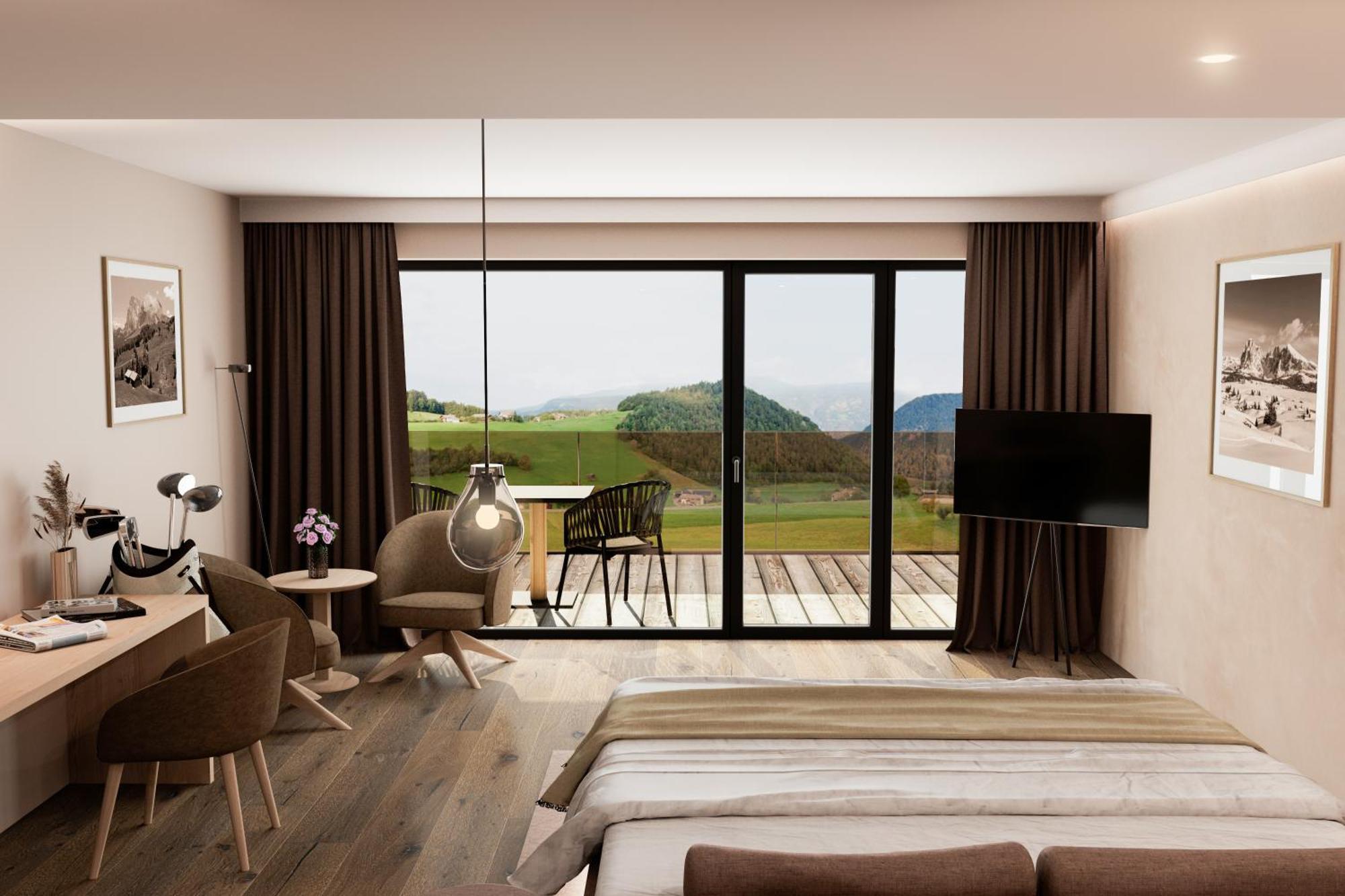 Hotel Alpenflora Castelrotto Room photo